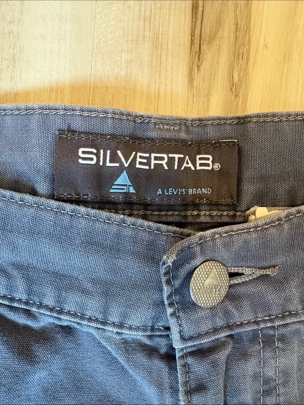 VTG 90s Silver tab Distressed Work Pants